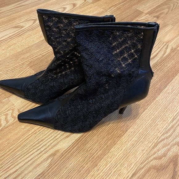 Lace boots high heels any season - Picture 4 of 4